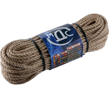 Шнур джутовый 4мм 40м