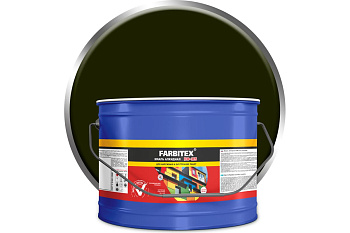 Эмаль алкидная ПФ-115 FARBITEX, хаки, 10кг Эмаль алкидная ПФ-115 FARBITEX, хаки, 10кг