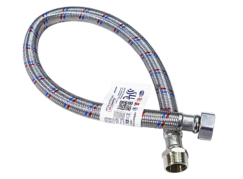 Подводка гибкая ЦС ГИГАНТ 19  для воды 3/4”Г х 3/4"Ш L-60 см