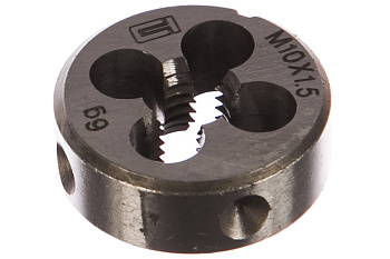 Плашка круглая правая 10,0*1,5 21543