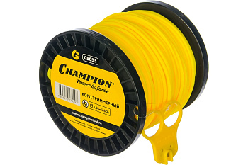 Корд трим.CHAMPION Star 3.0мм* 60м (звезда)+нож