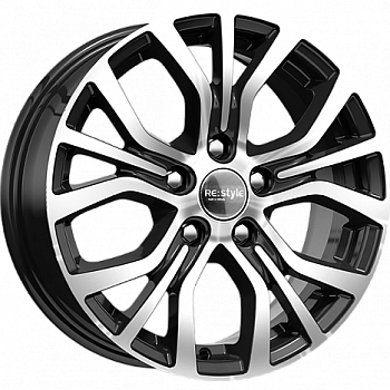 Диск литой КС736 (16_Outlander) 6,5х16 ЕТ38 5х114,3 67,1 алмаз черный 