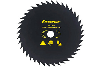 Нож с остроугольными зубцами 40/255/25,4 (SRM-330ES/SRM-350ES,4605), CHAMPION