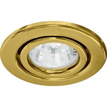 Светильник точечный MR16 поворотный (золото) DL-11