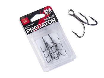  Крючки-тройники Lucky John PREDATOR сер. LJH237 разм.010 6шт