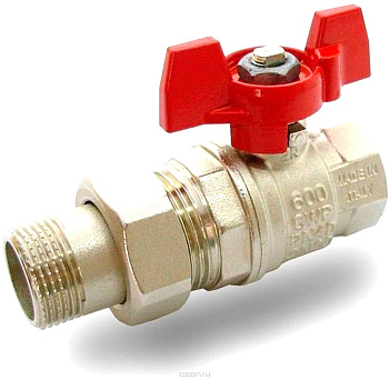 Кран шаровой d25 американка 1"