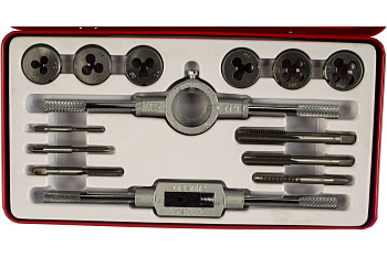 Набор метчиков и плашек М3 - М10, 14 предм. Matrix