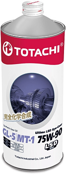 Масло трансмиссионное TOTACHI Ultima LSD Syn-Gear 75W90 GL-5 синт. 1л