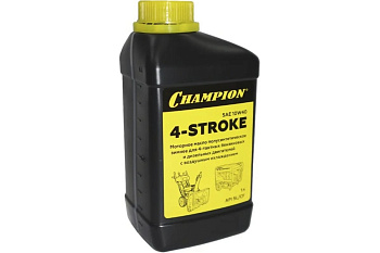 Масло для 4-тактных двигателей п/с зимнее CHAMPION SAE 10W40 API SL/CF 1л
