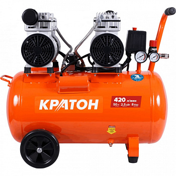 Компрессор с прямой передачей безмасляный Кратон AC-420-50-OFHS